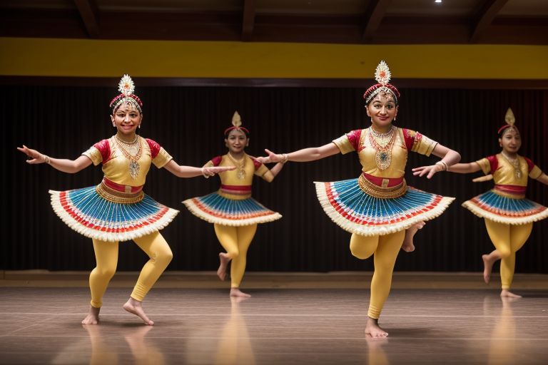 Cultural Dance Performance At Hotel