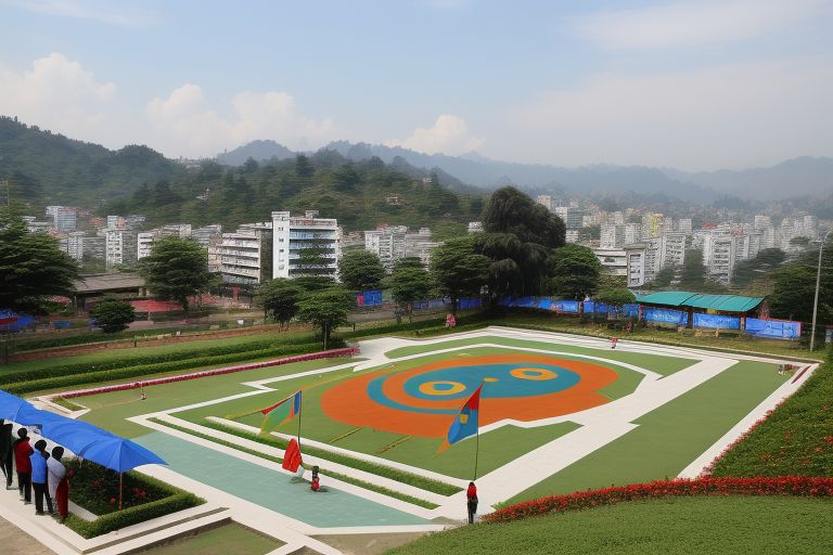 New Flag Park Opens In Dharan