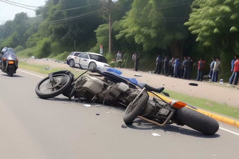 Motorcycle Accident In Ghorahi