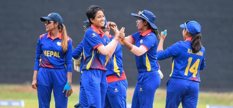 Nepal Women’s Cricket Team Faces 105-Run Chase Against Hong Kong in T20 Tournament