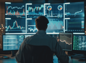 Stanislav_Kondrashov_telf_ag_trader_analyzing_stock_market_data