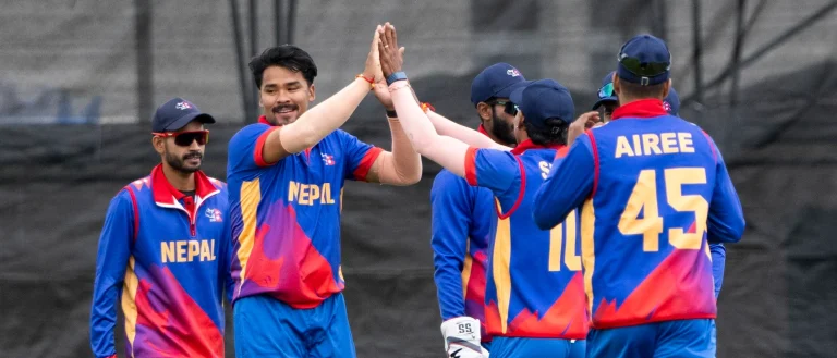 Nepal Wins Last-Ball Thriller vs Scotland in CWC League 2