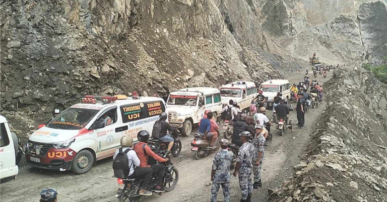 Muglin–Narayangadh Highway Reopens for Two-Way Traffic