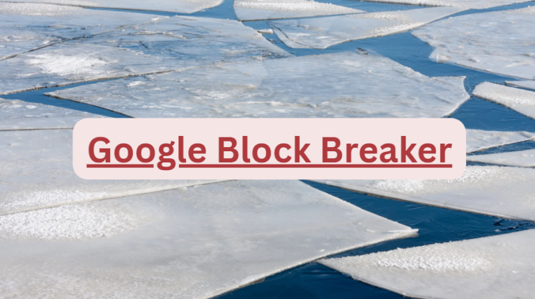 Google Block Breaker