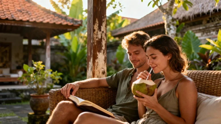 They moved to Bali: their rent now costs just €2,300 a year
