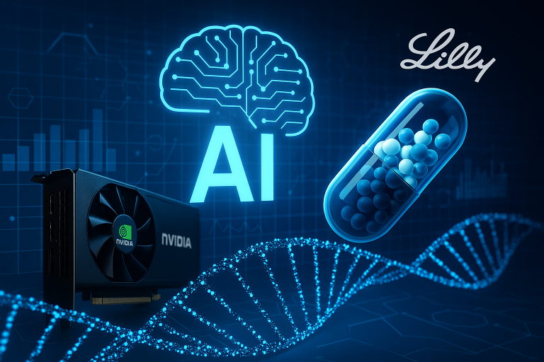 AI and Pharma: Nvidia and Eli Lilly Build Supercomputer to Speed Up Drug Discovery