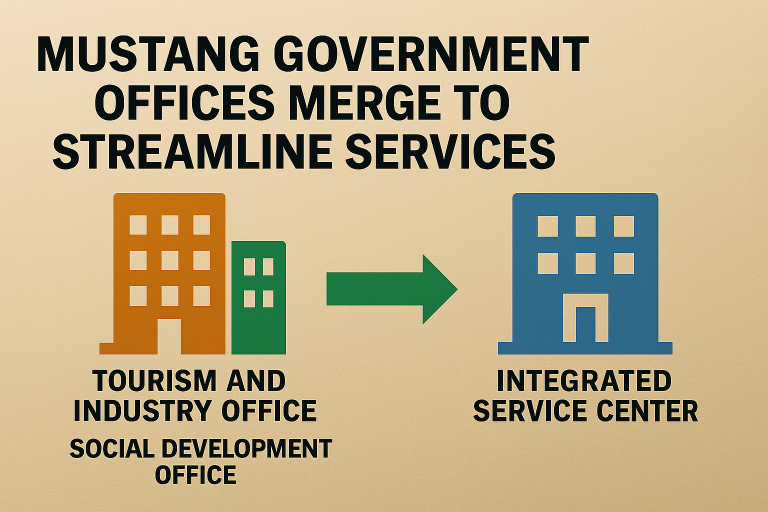Mustang Government Offices Merge to Streamline Services