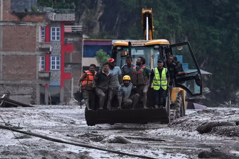 Nepal Flash Flood: Overflowing Landslide Lake Forces Rescue Operations to Pause Landslide-created lake and flood damage in Nepal after the August 2026 disaster